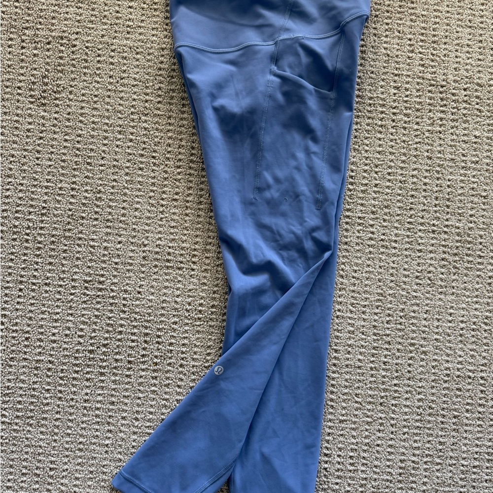 Blue Athletic Leggings